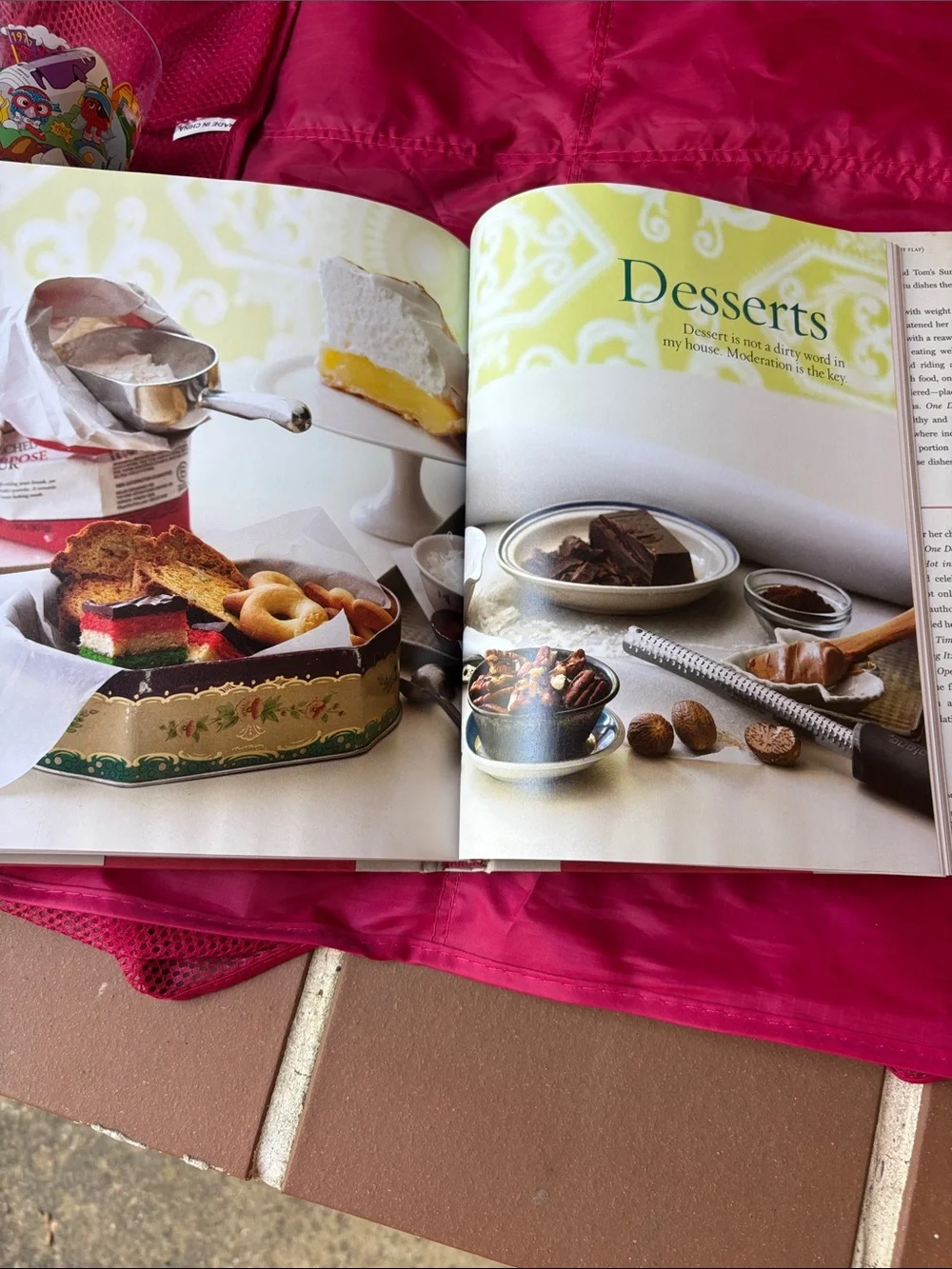 Valerie Bertinelli One Dish at a Time hardback cookbook 242 pgs. Good shape